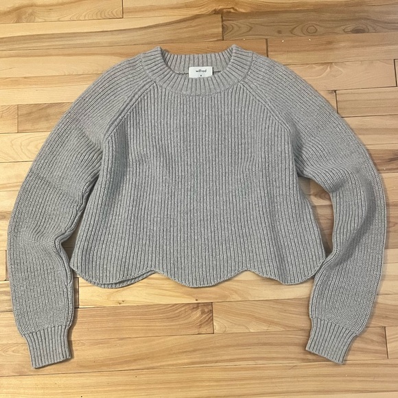 Wilfred Sweaters - Wilfred Sardou Scallop Sweater